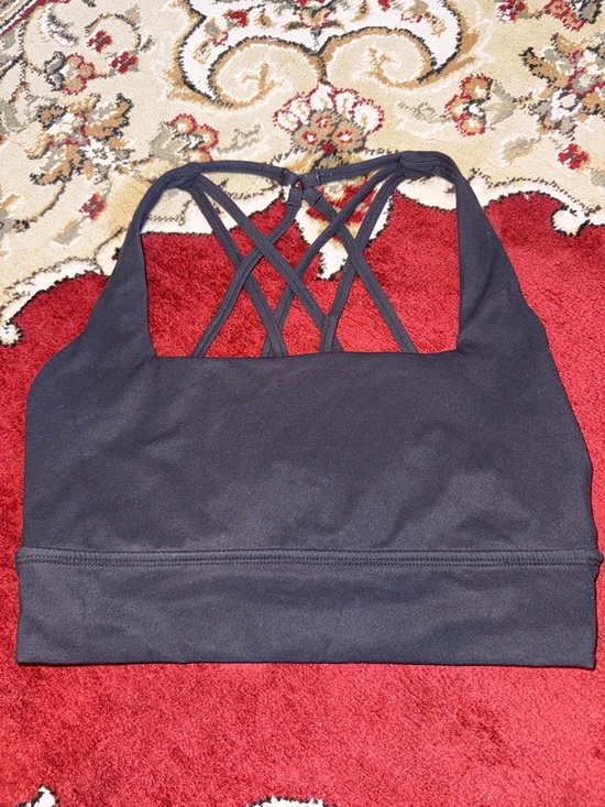 Buffbunny Collection Other - BuffBunny Black Strappy Crossback Sports Bra